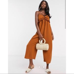 ASOS DESIGN cami smock jumpsuit